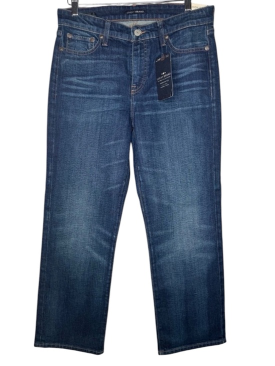 Lucky Brand Denim - Lucky Brand Bridgette High Rise Boot Jeans Sculpted Fit Dark Wash Size 6 28